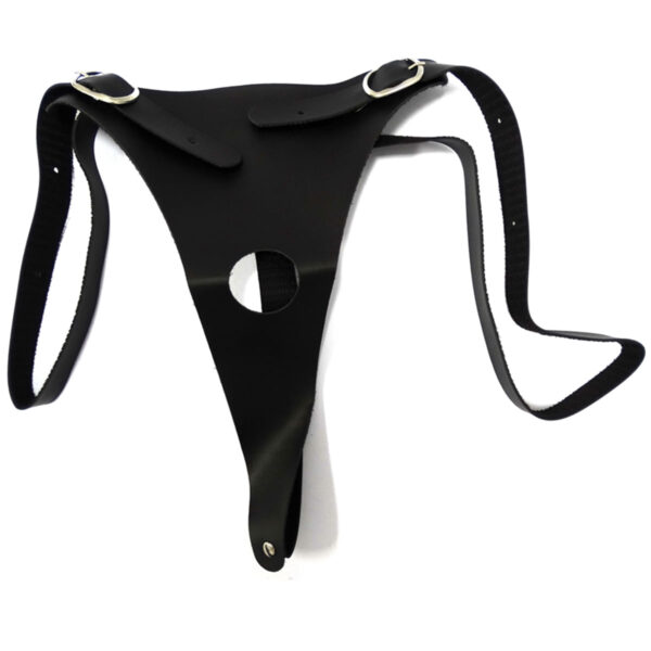 DX334_1 Cinto Fio Dental com 1 Furo Dominatrixxx