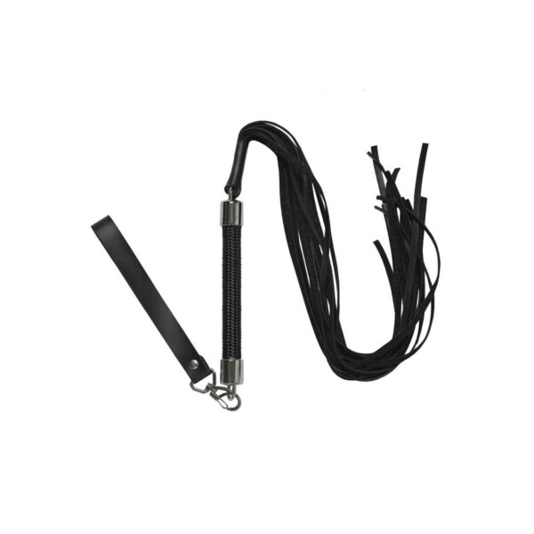 DX4256P-Preto_1 Chicote Flogger Milos 40 cm Dominatrixxx