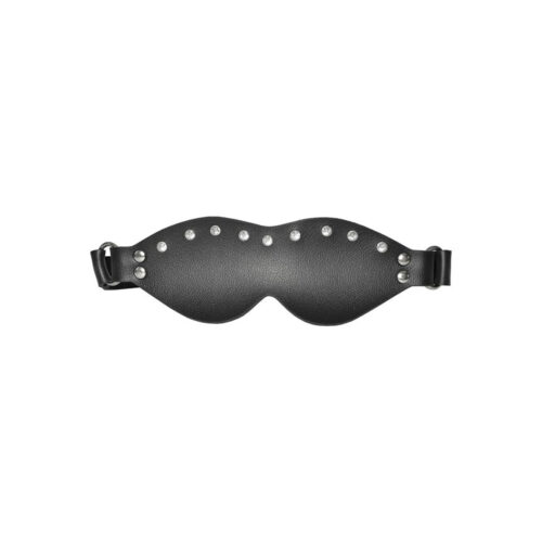 DX4290P-Preto_1 Venda Tapa Olhos Princess com Pedra Dominatrixxx