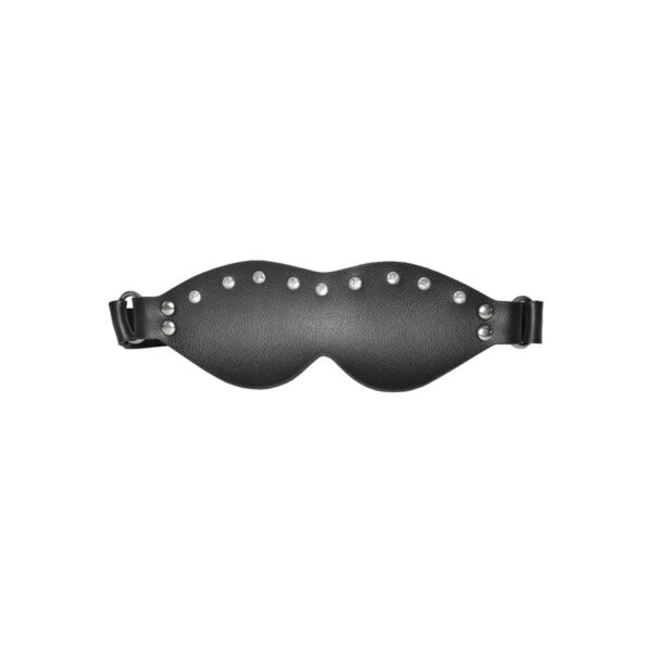 DX4290P-Preto_1 Venda Tapa Olhos Princess com Pedra Dominatrixxx