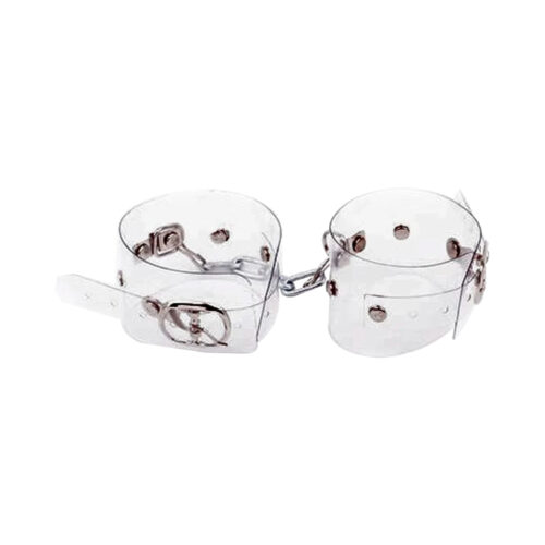 DX610_1 Algema Bracelete Transparente Dominatrixxx