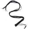 DX917P-Preto_1 Chicote Verniz em Couro Sintético com Tiras de 80 cm Dominatrixxx