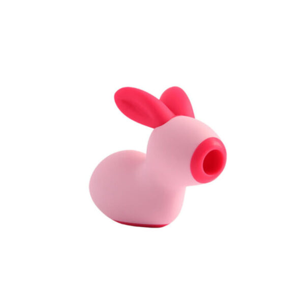 EC-042-Rosa-Claro_1 Estimulador Recarregável Formato Coelho com Ondas de Pressão JoEstimulador Recarry Jumper Rabbitt 3R