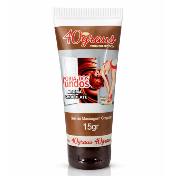 Porta dos Fundos Gel para Massagem Corporal de Chocolate 15g 40 Graus