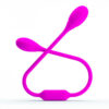 Pretty Love Dream Lover’s Whip Vibrador Duplo em Silicone com 12 Vibrações Miss Collection