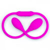 Pretty Love Dream Lover’s Whip Vibrador Duplo em Silicone com 12 Vibrações Miss Collection