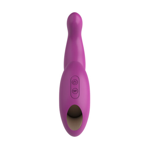 ES028-Roxo_1 Vera Estimulador Clitoriano com Ponto G 10 Modos de Vibração e Pulsação Vip Mix