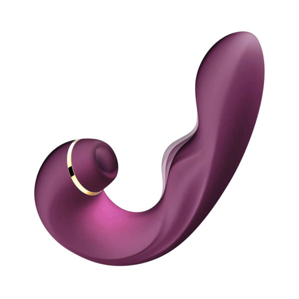 ES072-Roxo_1 Estimulador Ponto G e Clitóris com Pulsação Dedilhado e Tapping Vip Mix