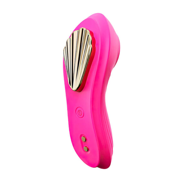 ES087-Pink_1-1 Vibrador de Calcinha Recarregável com 9 Modos de Vibração com Controle via App Vip Mix