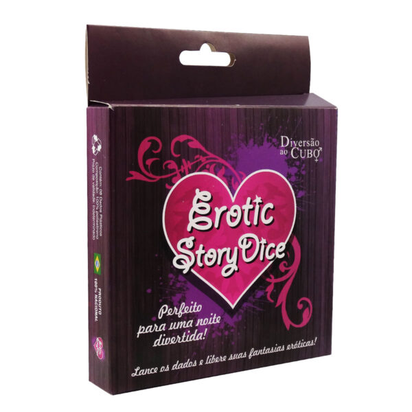Erotic Story Dice Jogo Erótico para Casal Diversão ao Cubo