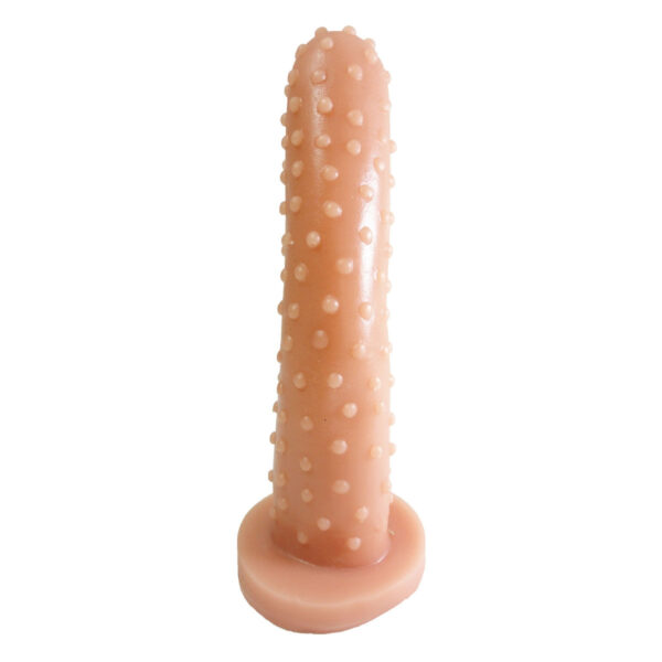 Prótese Realística com Bolinhas 14,1 x3,1 cm Prazer e Cia
