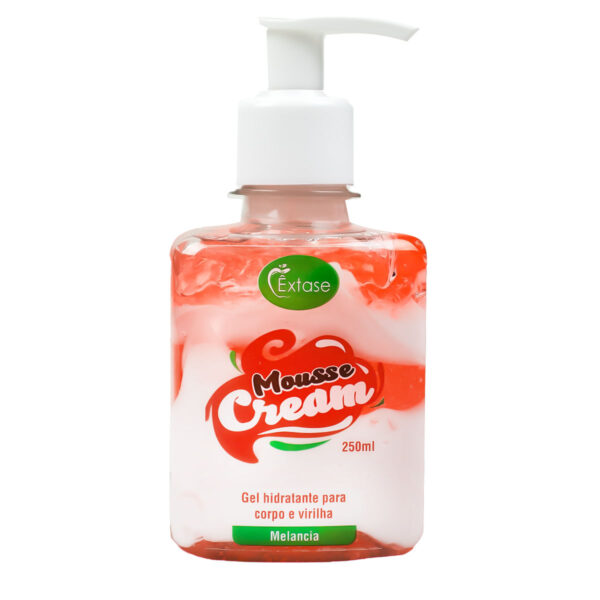 EXMC_2 Mousse Cream Creme Aromatizante Beijável Para Virilha 250ml Êxtase