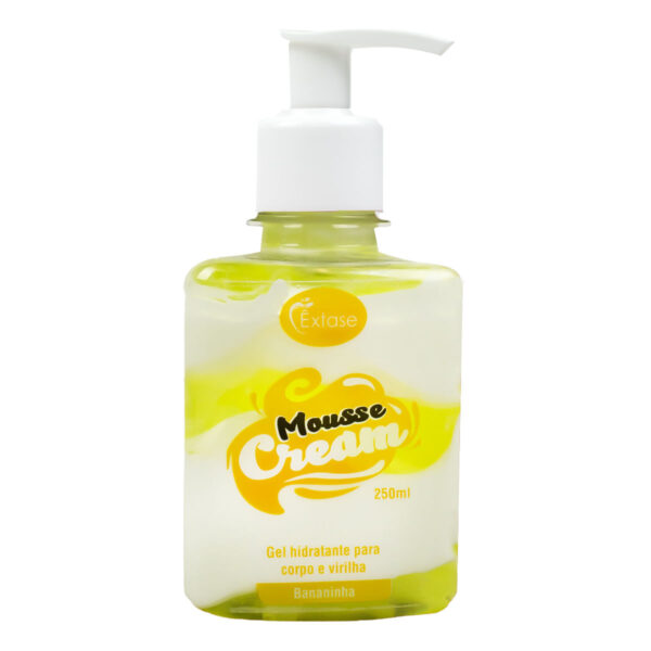 EXMC_3 Mousse Cream Creme Aromatizante Beijável Para Virilha 250ml Êxtase