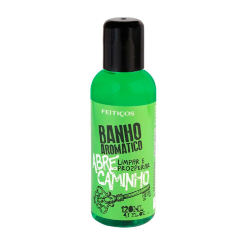F1041_1 Banho Aromático Abre Caminho Preparação Conceitual 120ml Linha Nova Magia Feitiços Aromáticos