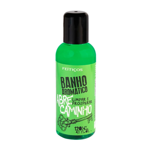 F1041_1 Banho Aromático Abre Caminho Preparação Conceitual 120ml Linha Nova Magia Feitiços Aromáticos