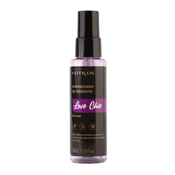 F5131_1 Love Chic Êxtase Aromatizador de Ambiente 60ml Feitiços Aromáticos