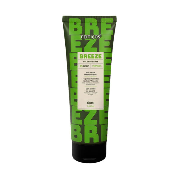 Breeze Gel Deslizante Vasodilatador com Terpenos 60ml Feitiços Aromáticos
