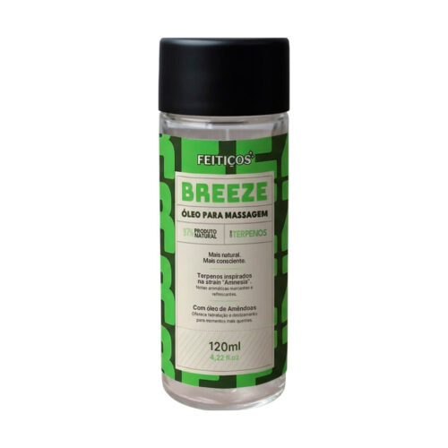 F9942_1 Breeze Óleo Beijável para Massagem com Terpenos 120ml Feitiços Aromáticos