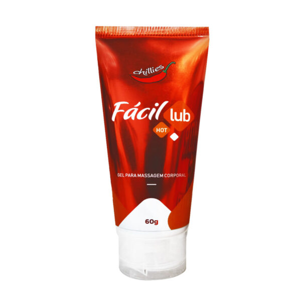 FA01_1 Fácil Lub Gel Hot para Massagem Corporal 60g Chillies