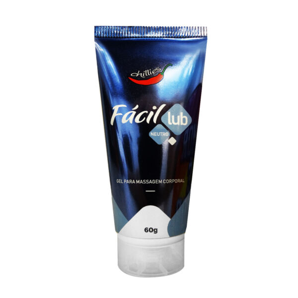 FA03_1 Fácil Lub Neutro Gel para Massagem Corporal 60g Chillies