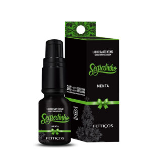 Lubrificante Segredinho Menta 15ml Feitiços Aromáticos