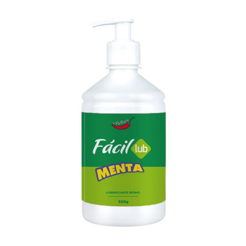 FL500M-Menta_1 Fácil Lub Gel para Massagem Corporal Beijável 500g Chillies