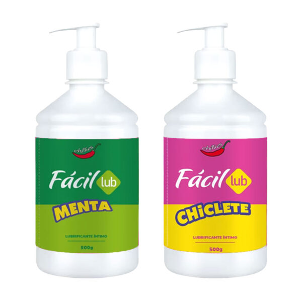 Fácil Lub Gel para Massagem Corporal Beijável 500g Chillies