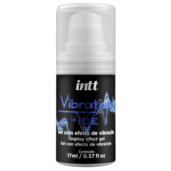 FU33_2 Vibration Gel Excitante que Vibra Power Extra Forte Sabor Ice 17ml Intt