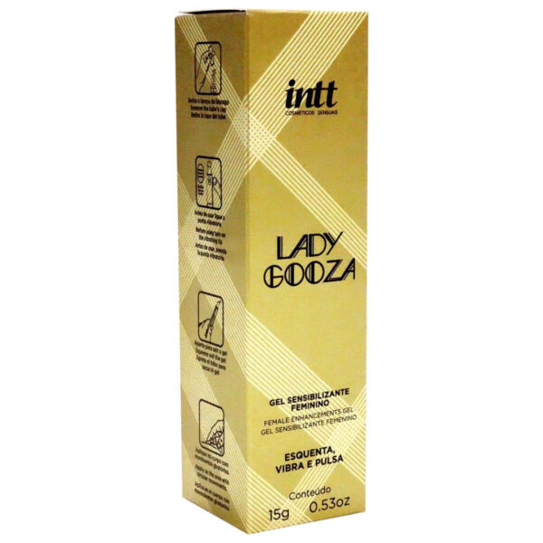 Lady Gooza Gel Sensibilizante Ativador de Orgasmo 15g Intt