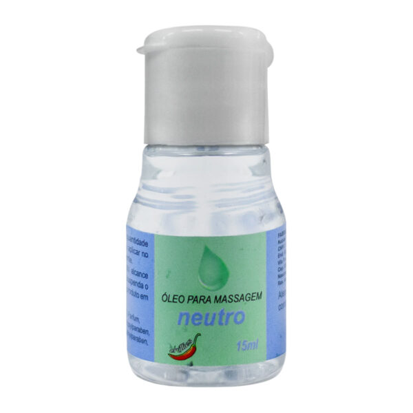 G22_1 Óleo para Massagem Corporal Neutro 15ml Chillies