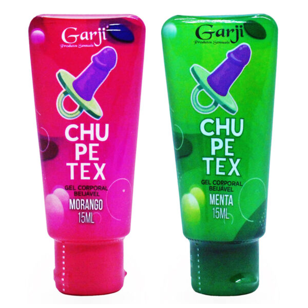 G2626-Morango_2 Chupetex Gel Comestível 15ml Garji