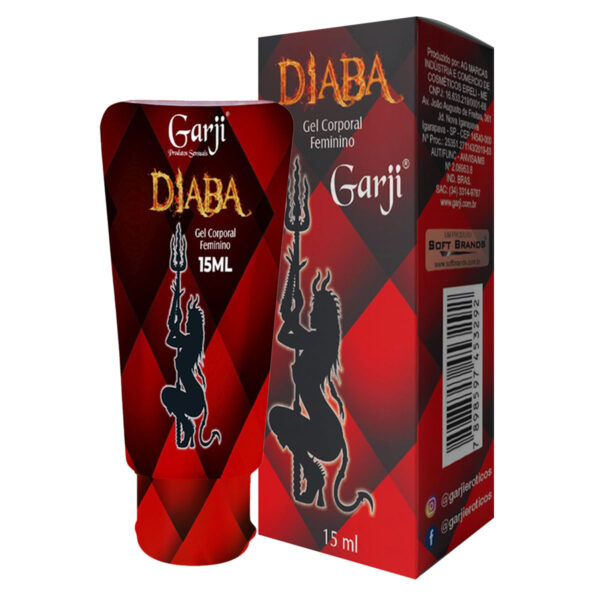 G3094_2 Diaba Gel de Massagem Corporal Feminina 15ml Garji