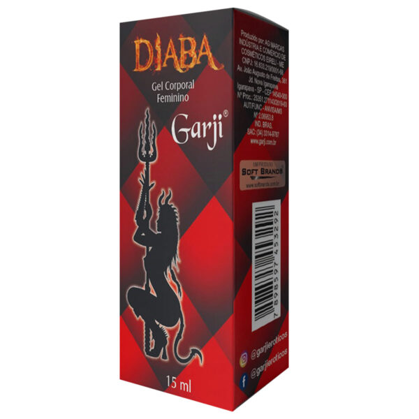G3094_3 Diaba Gel de Massagem Corporal Feminina 15ml Garji