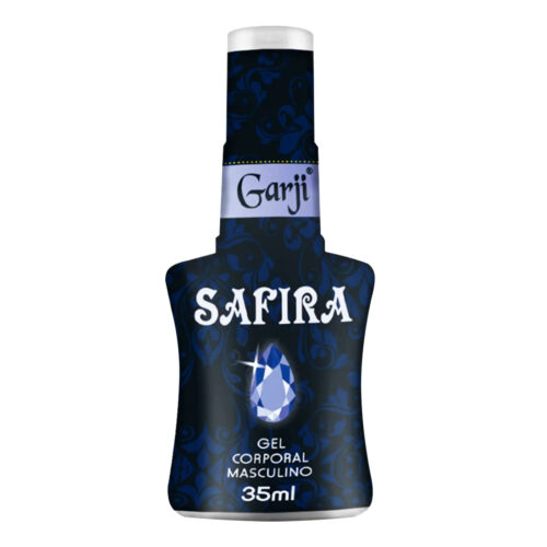G403_1 Safira Gel Corporal Masculino 35ml Linha Preciosidades Garji