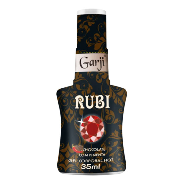 Rubi Gel Corporal Hot 35ml Linha Preciosidades Garji