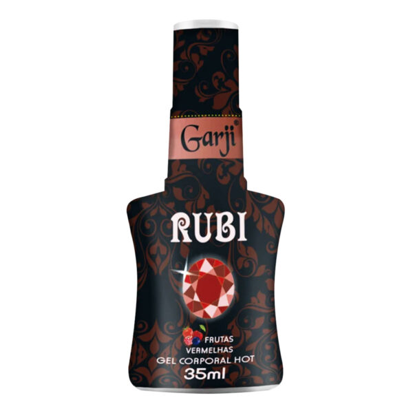 Rubi Gel Corporal Hot 35ml Linha Preciosidades Garji