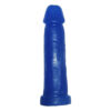 G7BSVAZ-Azul_1 Garanhão Prótese Realística Maciça 17,2 x 4 cm Prazer e Cia