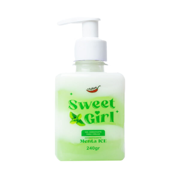 GHVC_1 Sweet Girl Gel Hidratante Beijável com Sabor de Fruta 240g Chillies