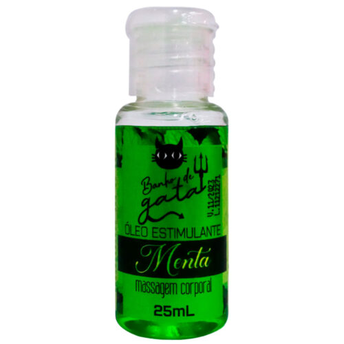 GL06-Menta_1 Banho de Gata Óleo de Massagem Estimulante Hot 25 ml
