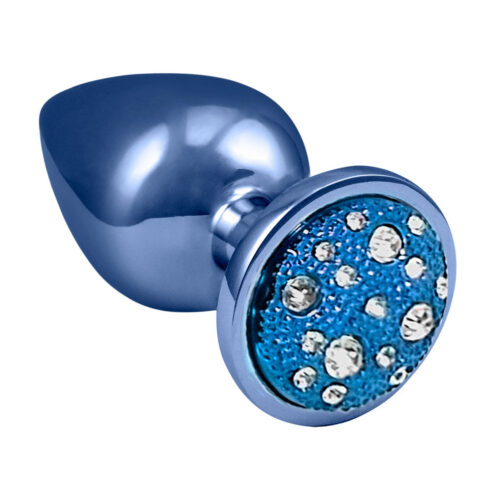 Plug M com Pedra Cravejada em Strass 7,5X3,5 cm Hard