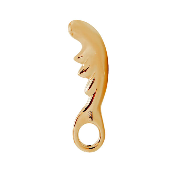 HA154D-Dourado_1 Less Massageador de Próstata Metalizado Hard