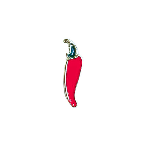 HA180CPM_1 Charm Formato Pimentinha Cromado para Personalização Hard