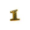 HA180D-1_1 Número Dourado para Personalização Hard
