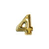 HA180D-4_1 Número Dourado para Personalização Hard