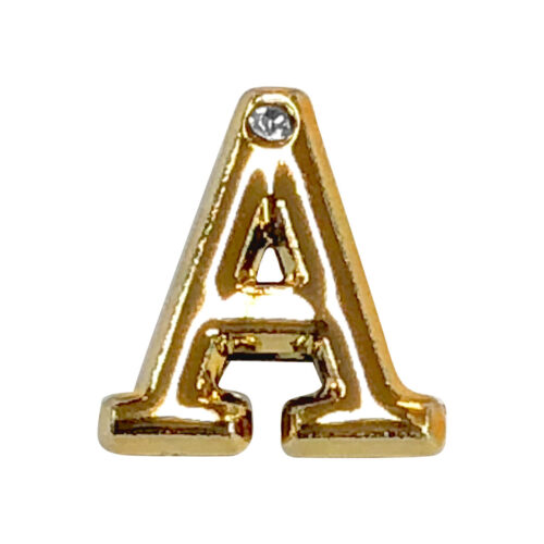HA180DA_1 Letras Dourado com Strass para Personalização Hard