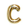 HA180DC_1 Letras Dourado com Strass para Personalização Hard