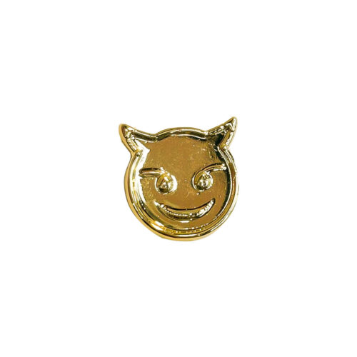 HA180DDB_1 Charm Formato Diabinho Dourado para Personalização Hard