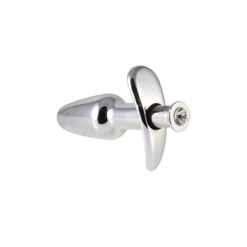 HA196C-Cromado_1 Splash Plug Anal com Compartimento para Lubrificante Hard
