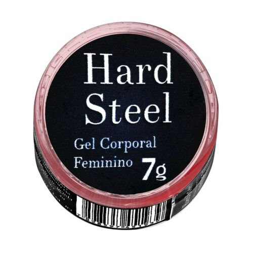 HARDSTEEL7_1 Hard Steel Gel Corporal Excitante Feminino 7g Garji