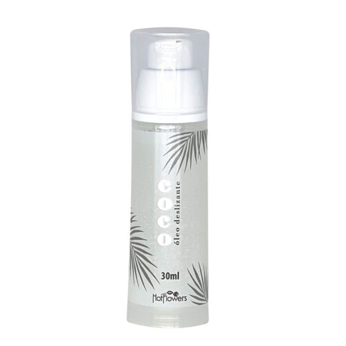Óleo de Coco Deslizante 100% Puro 30ml Hot Flowers - Oleo de Coco Deslizante 30ml Hot Flowers